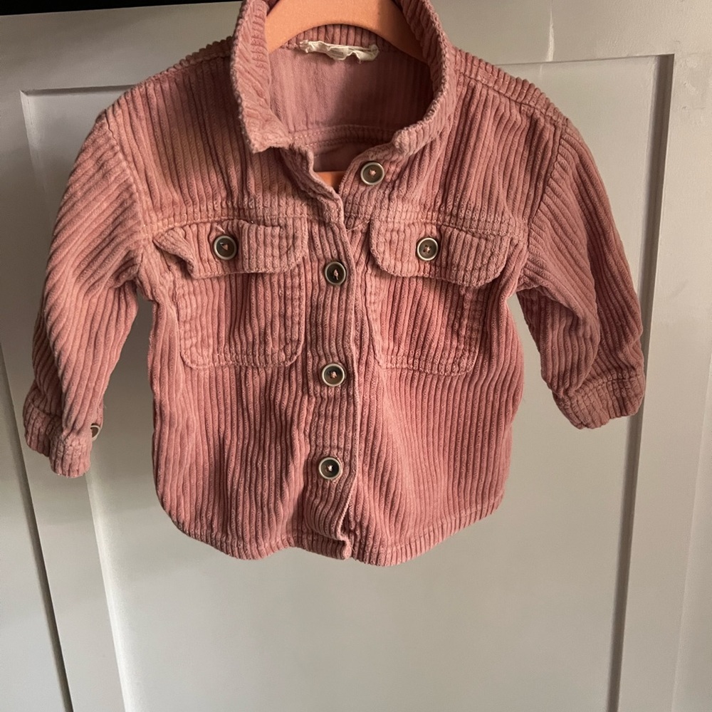 Pink Corduroy Jacket Jessica Simpson